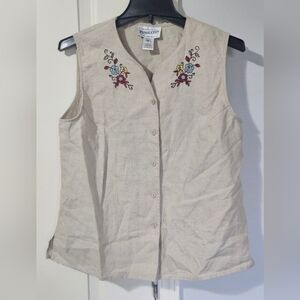 Pendleton Linen Vest